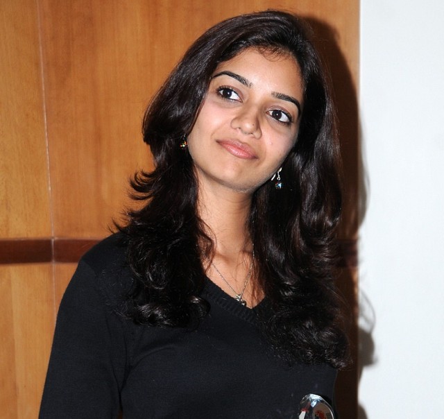 colors swathi new looking on black dress latest photos
